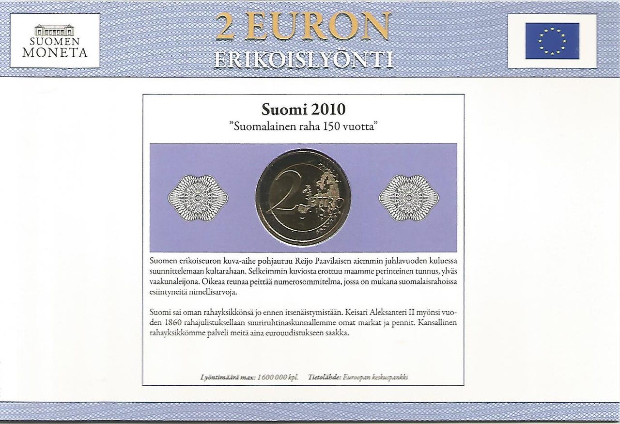 2 euroa