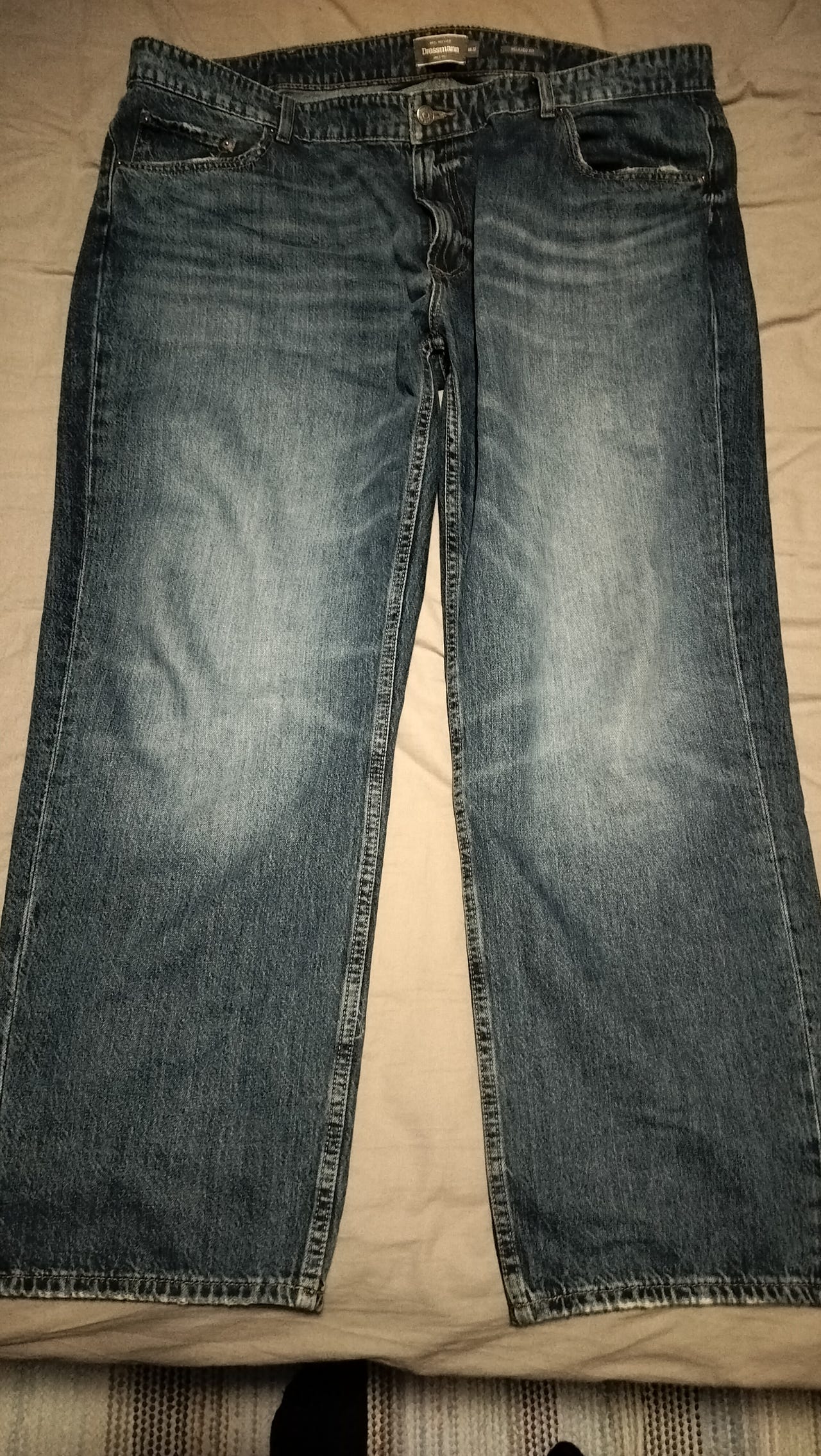 Dressmann Relaxed Fit miesten farkut W44