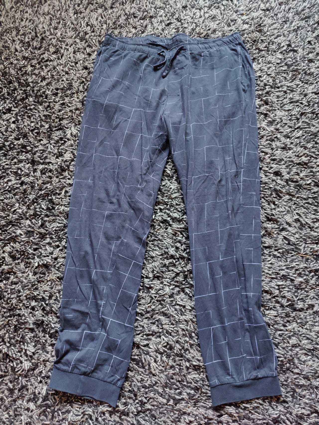 Miesten h&m pyjamahousut M