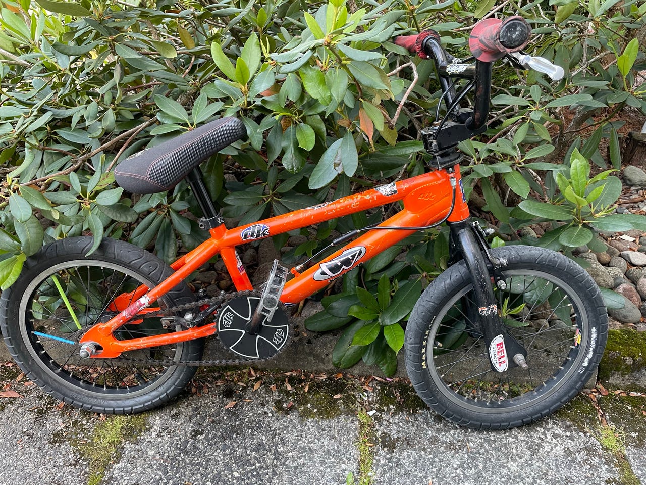 DK General Lee temppu BMX-pyörä 16 oranssi