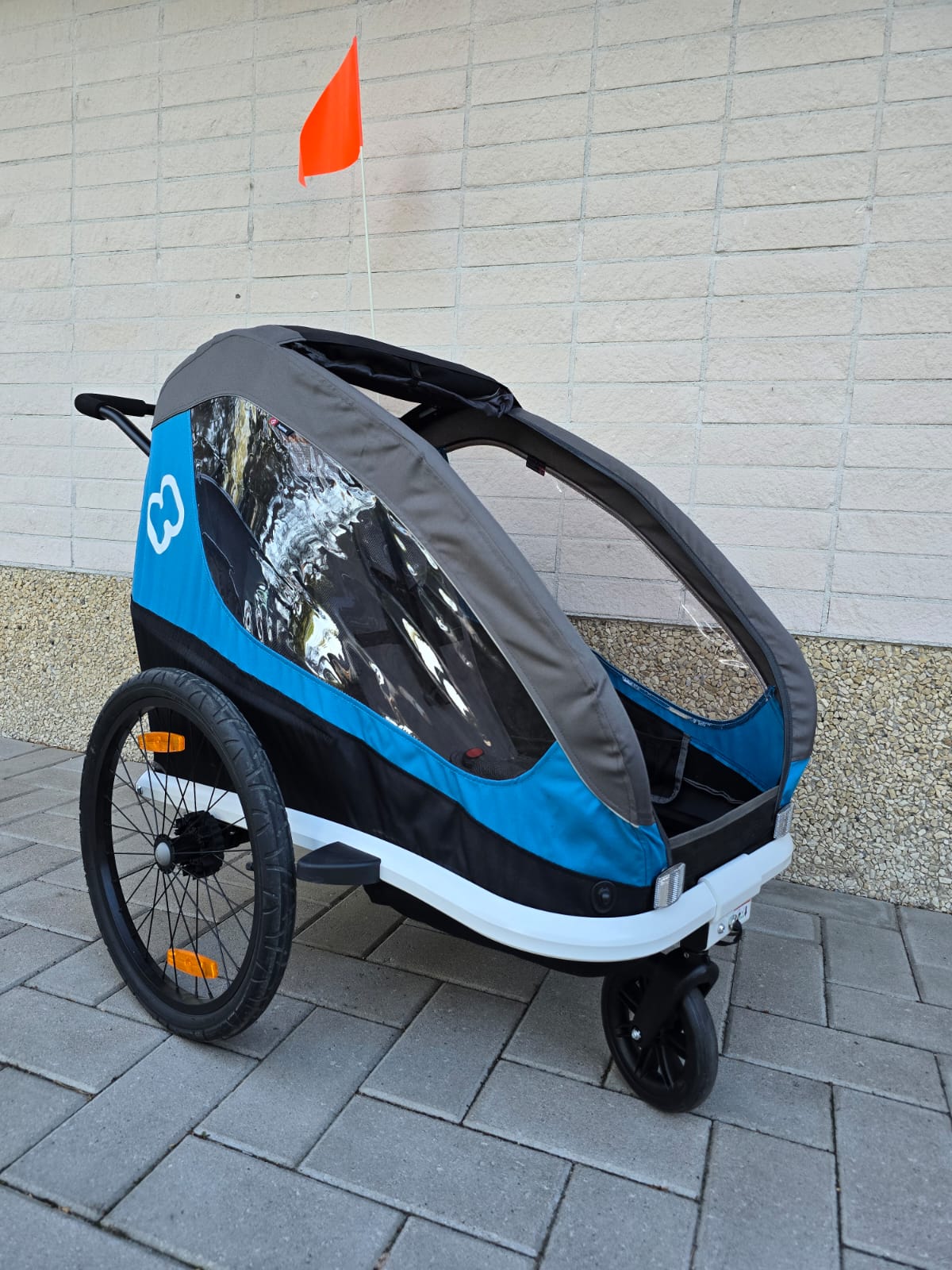 Hamax pyöräkärry / rattaat