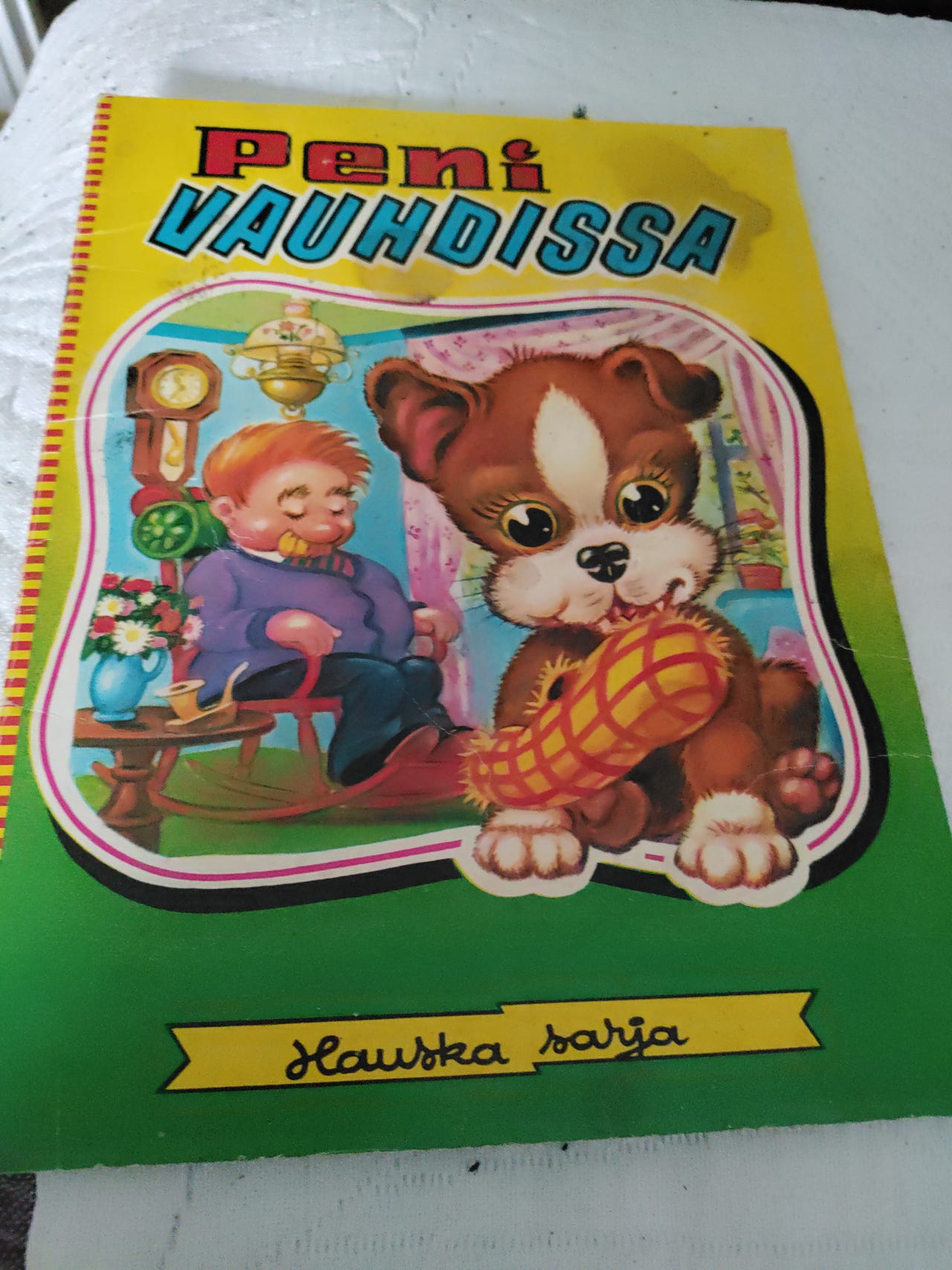 Hauska sarja Peni vauhdissa lastenkirja