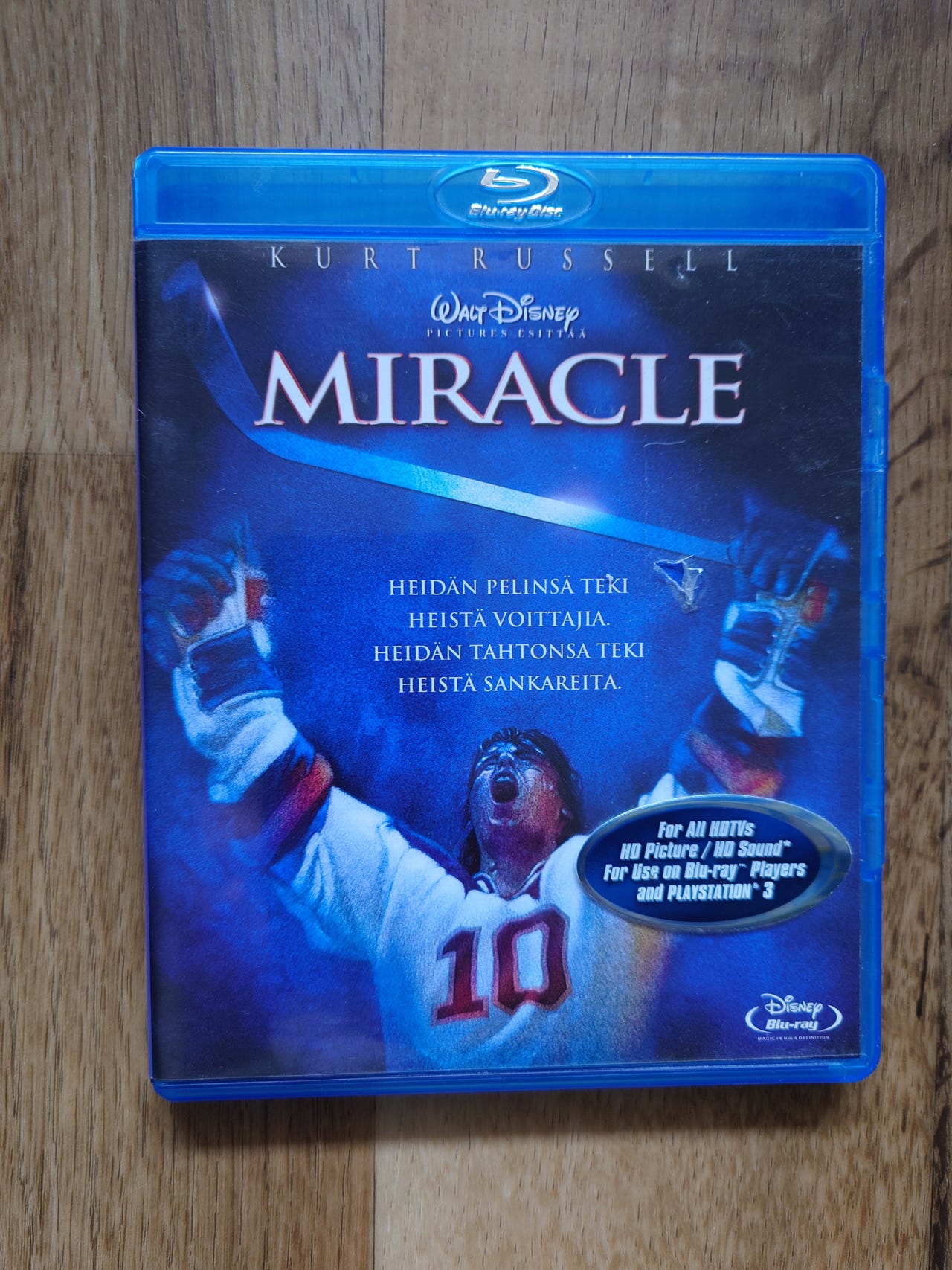 Miracle Blu-ray suomijulkaisu