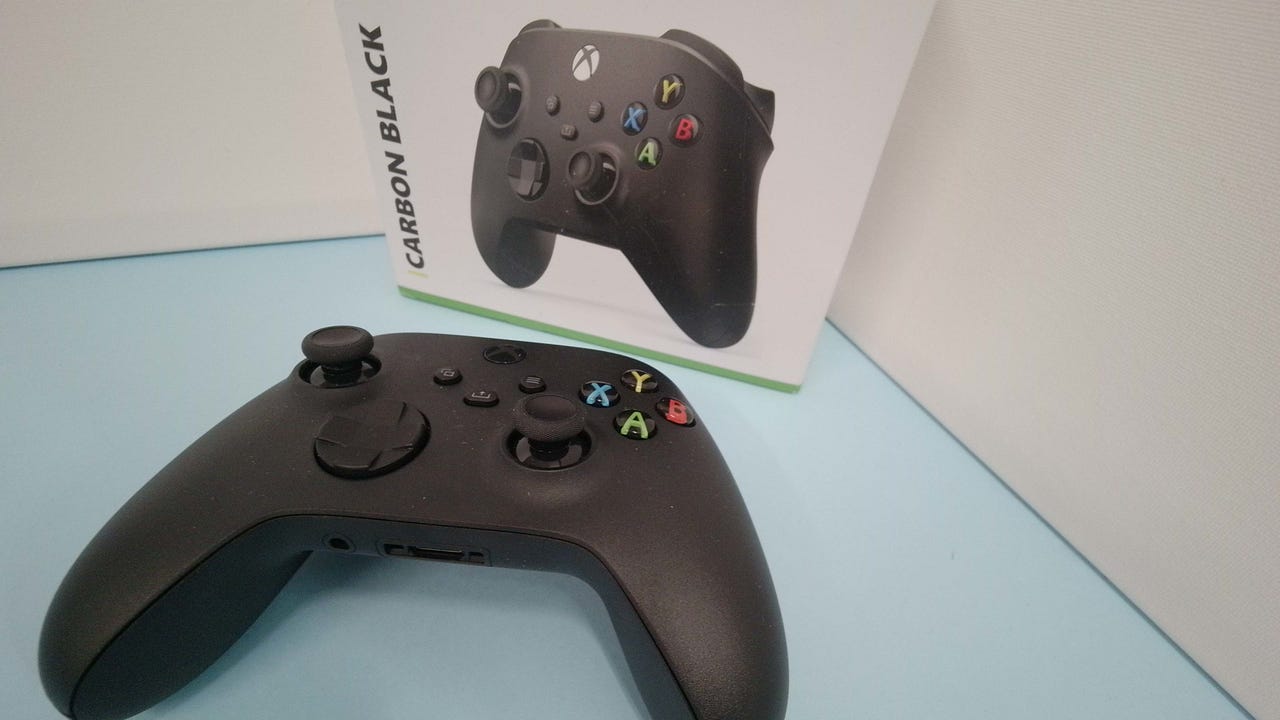 Xbox Series X/S langaton ohjain (Carbon Black, PC/Xbox)