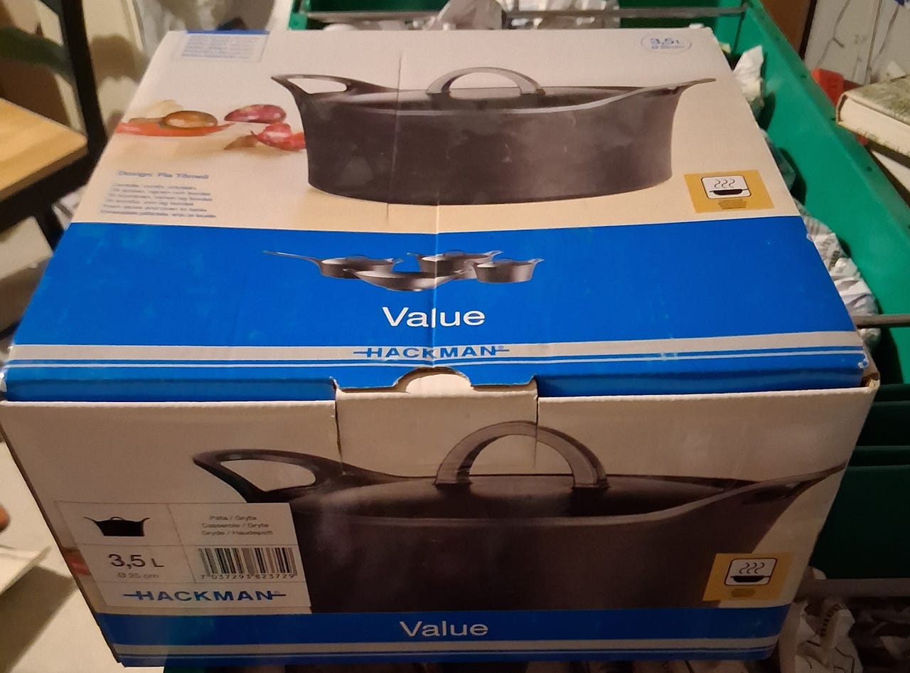 Hackman Value pata 3,5l (käyttämätön) | Tori