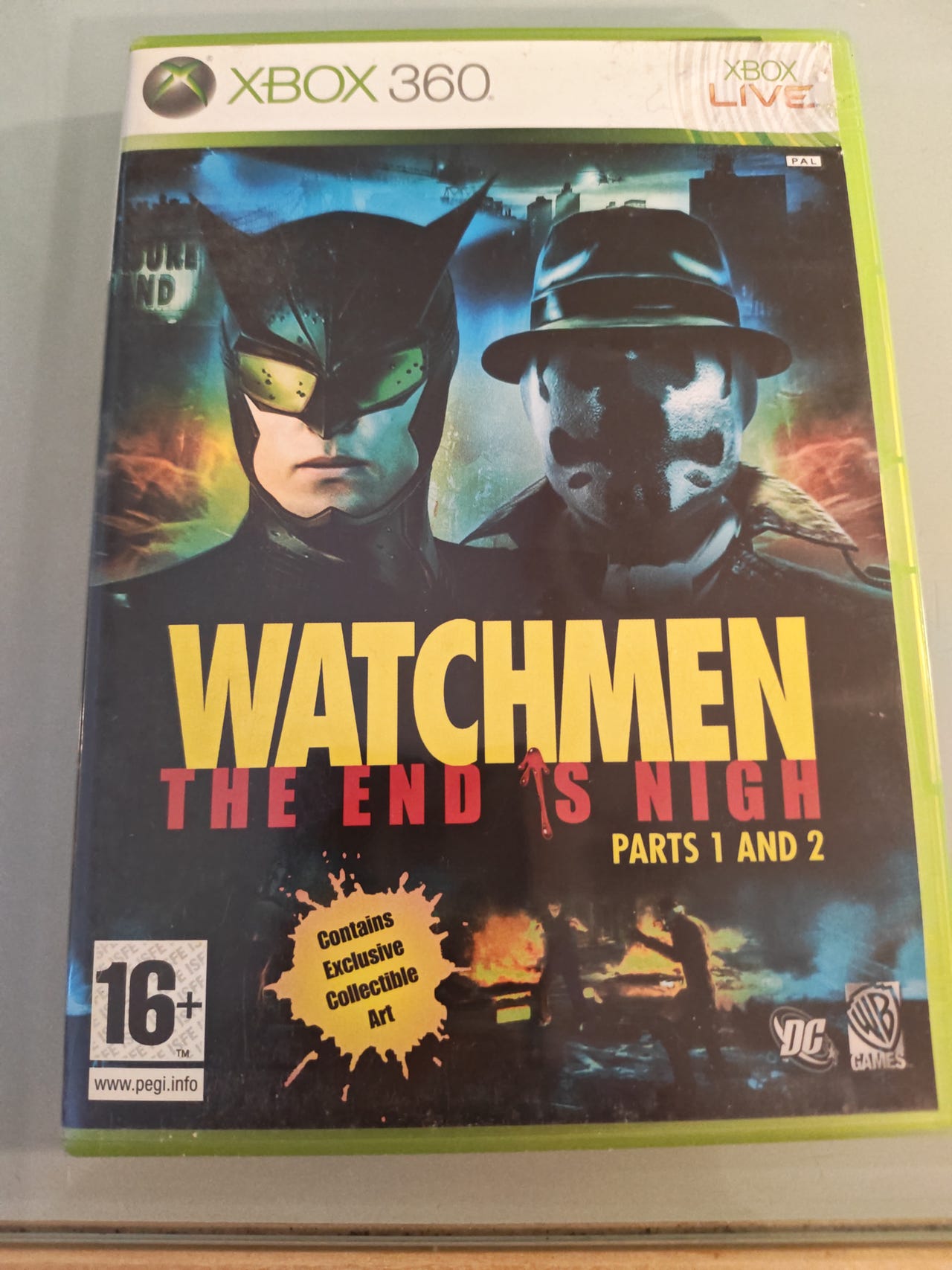 Watchmen The End Is Nigh Parts 1 and 2 Xbox 360 -peli | Tori