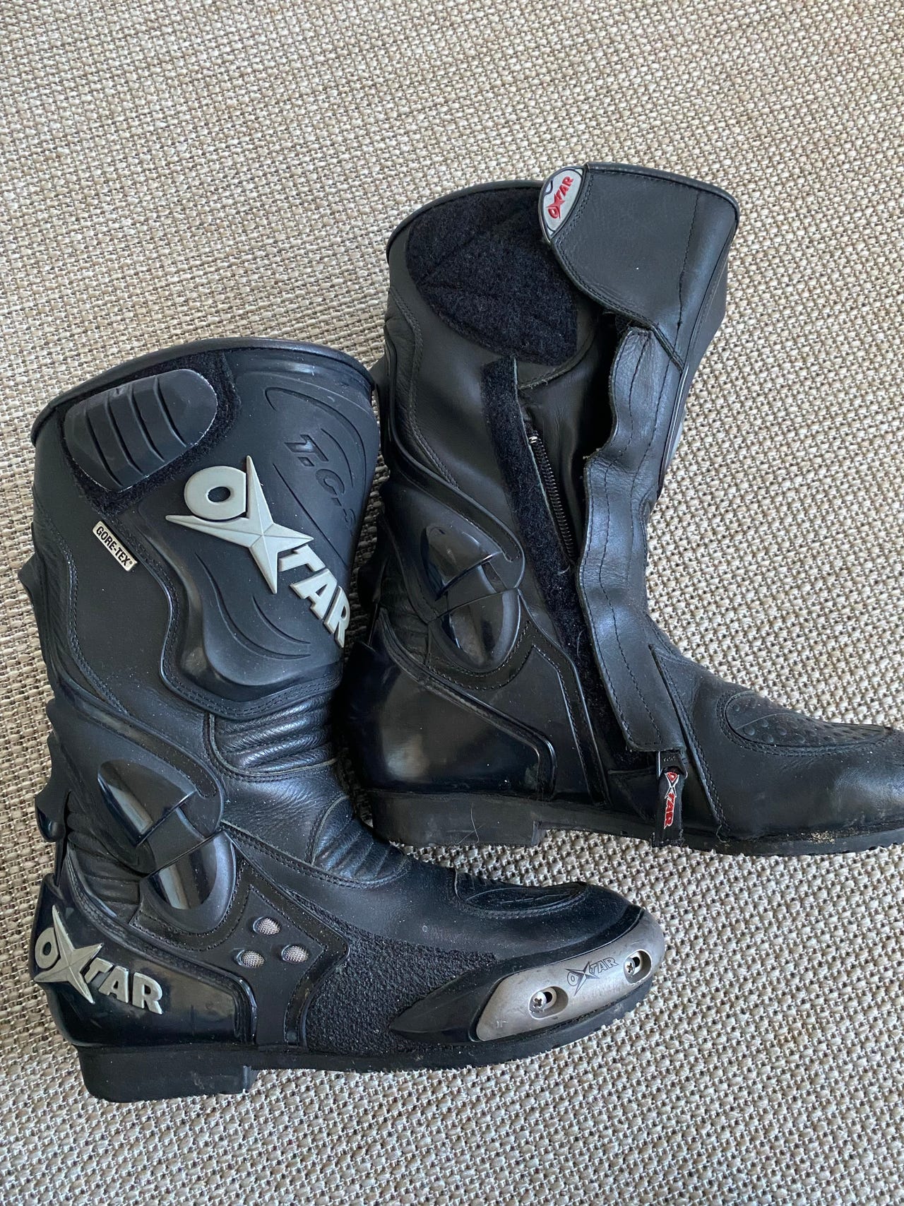 Oxtar Gore-Tex moottoripyöräsaappaat musta