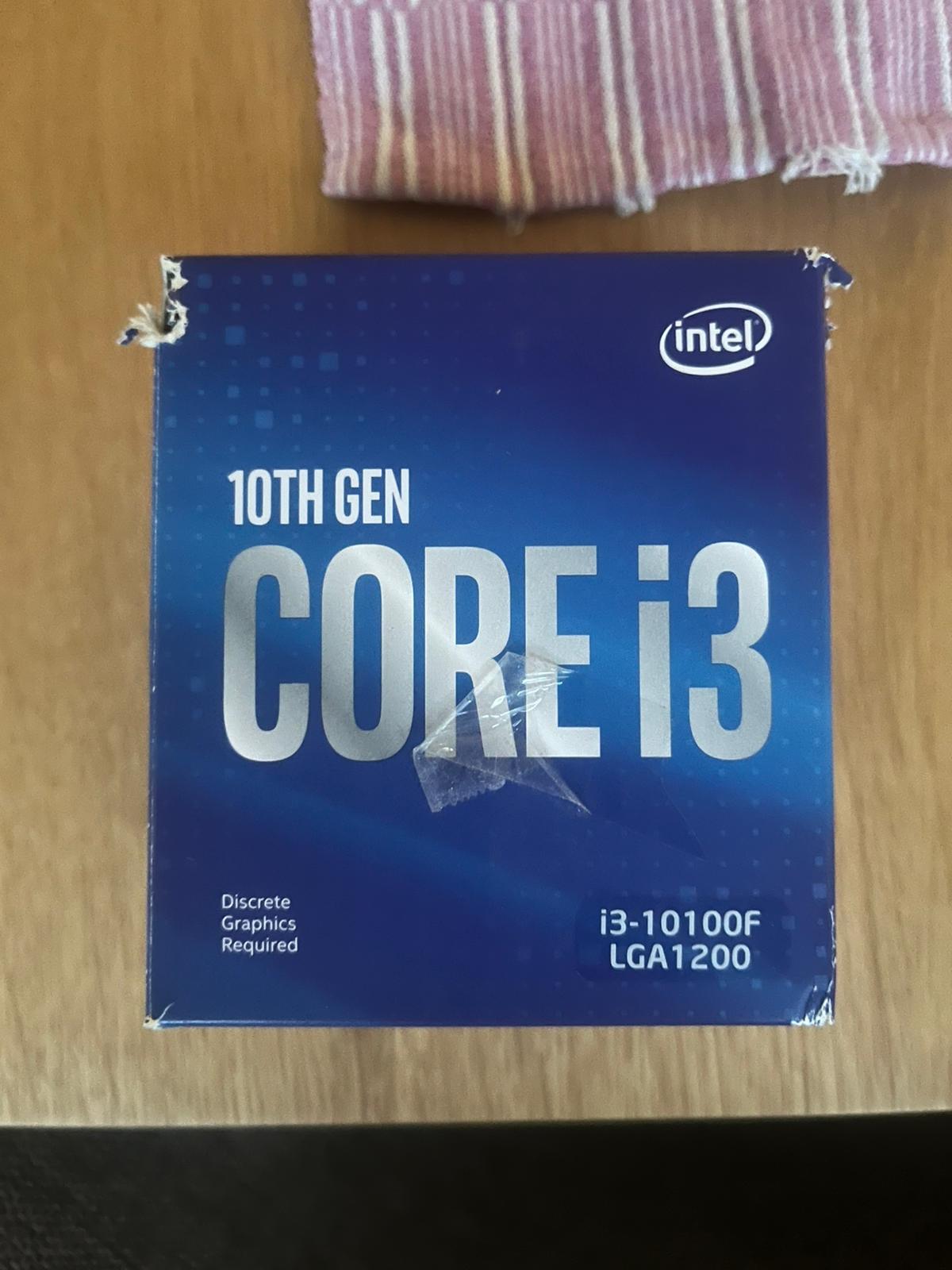 Intel Core i3-10100F prosessori