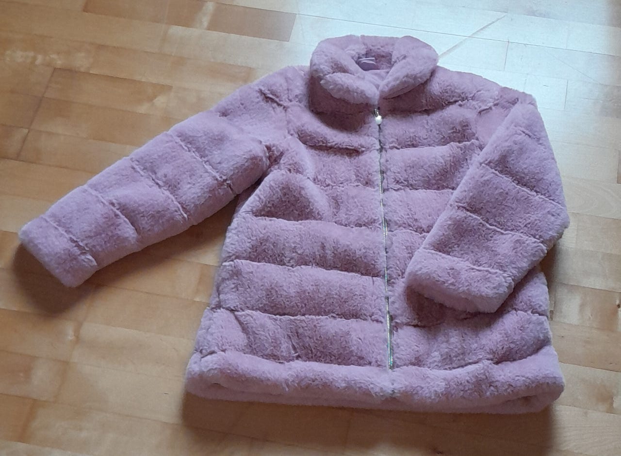 134cm Lindex Kids vpun karvatakki