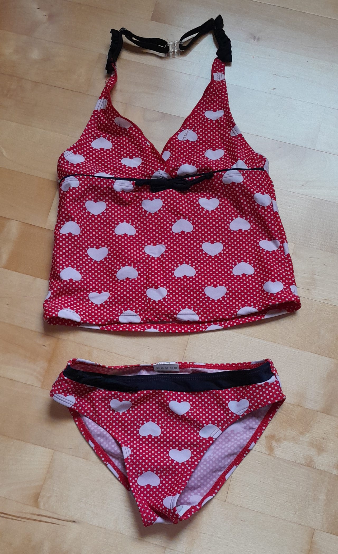 128cm Lentiggini swimwear sydän bikinit