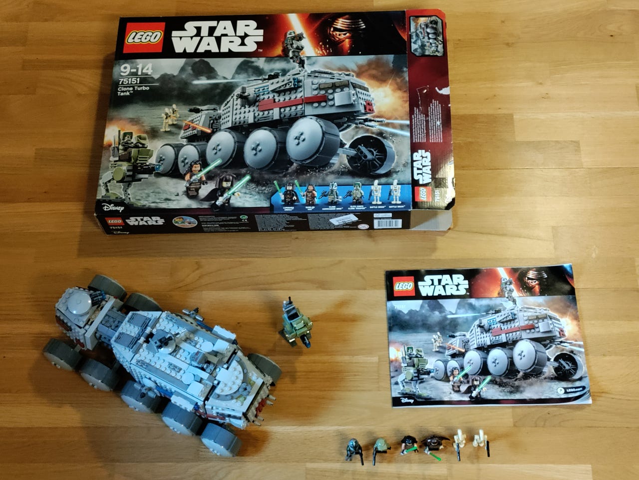 Lego Star Wars 75151 Clone Turbo Tank | Tori