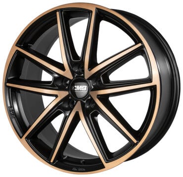 8X18 5X108 ET55 KR63.4 CMS C30 diamond black copper 740kg