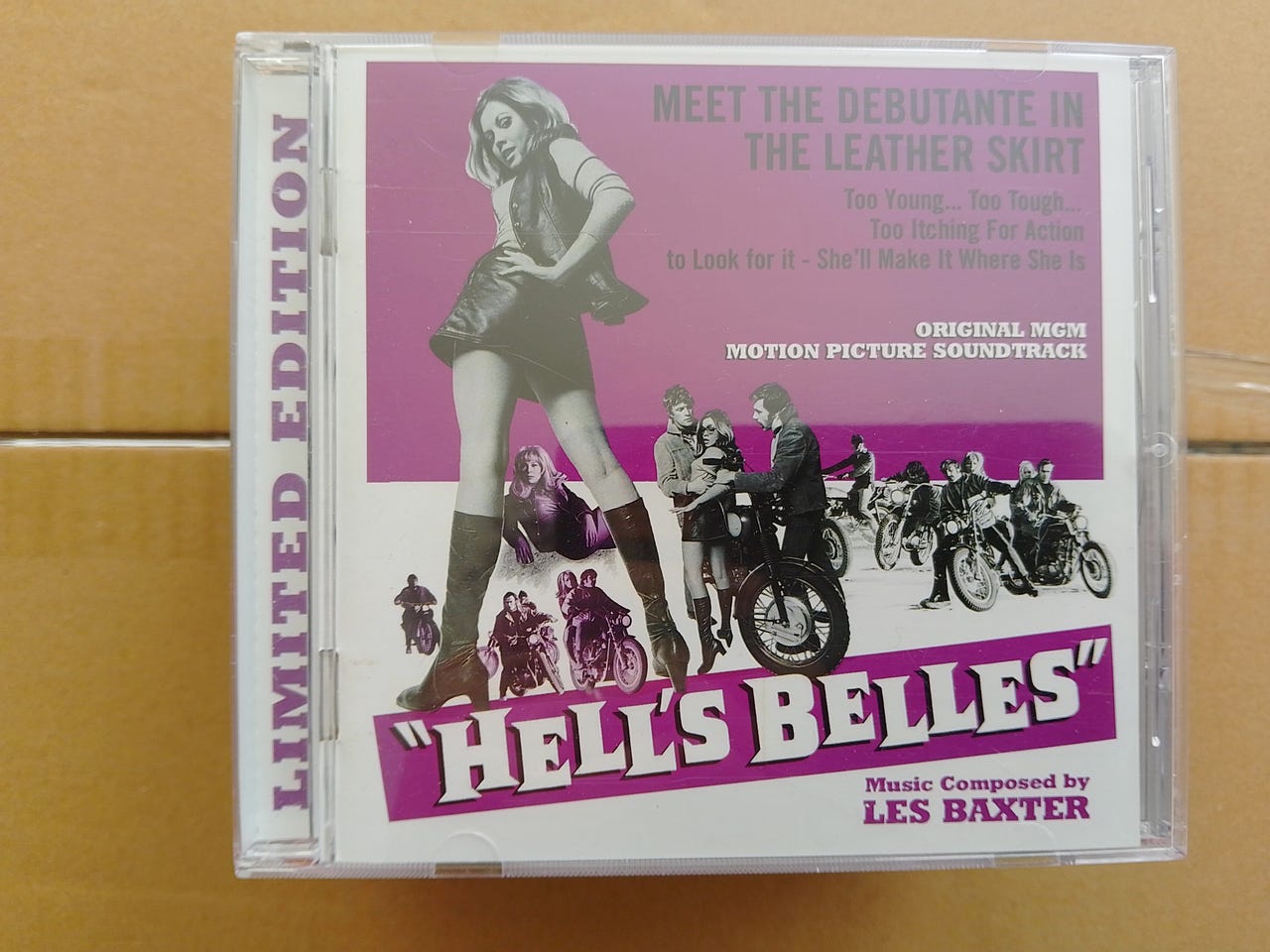 Les Baxter Hell's Belles CD-elokuvan soundtrack | Tori