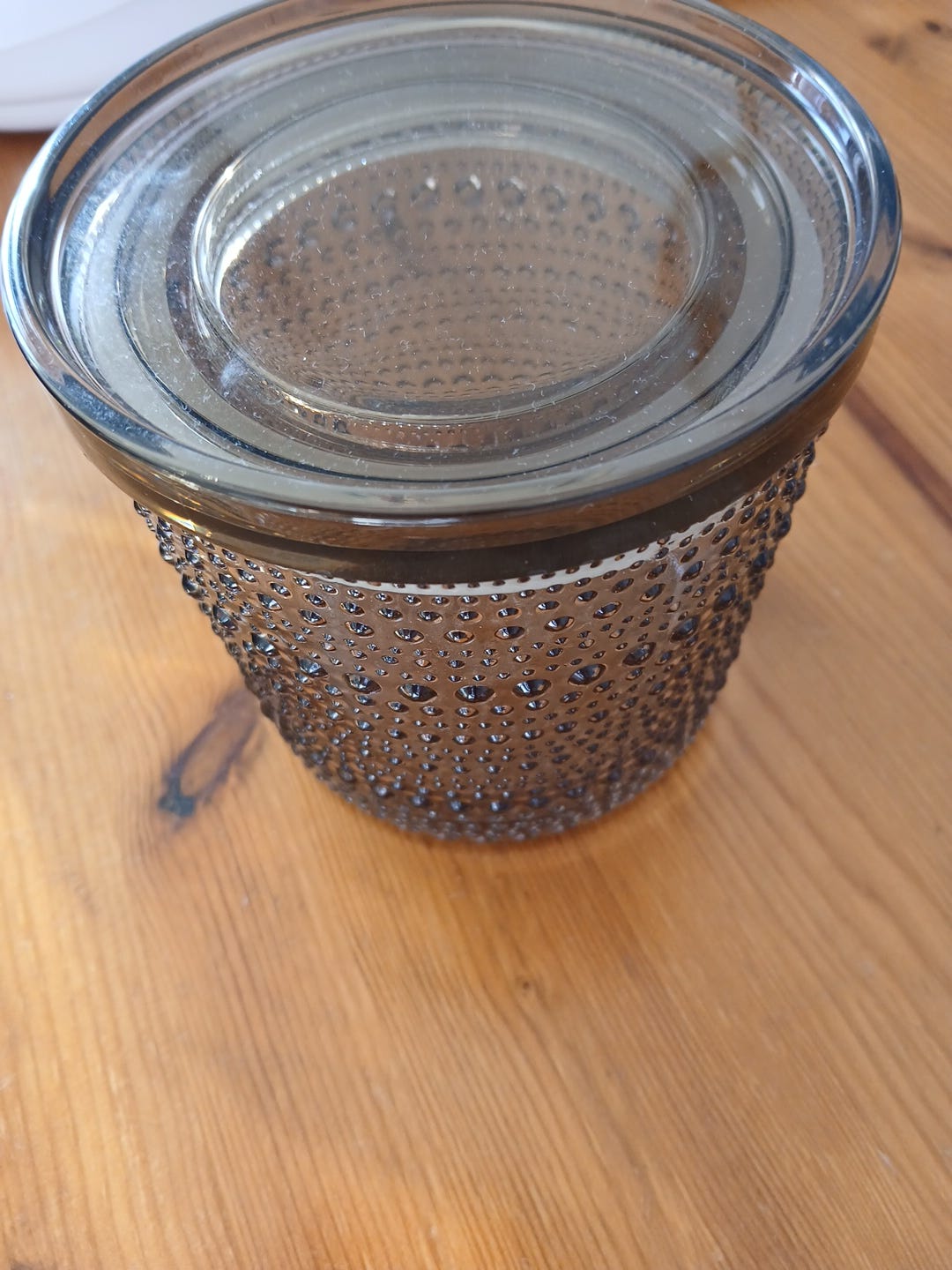 Iittala Kastehelmi lasipurkki kannella