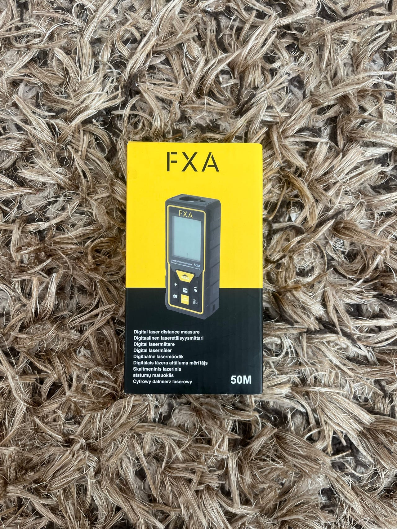 FXA FXAML050 laseretäisyysmittari 50 m