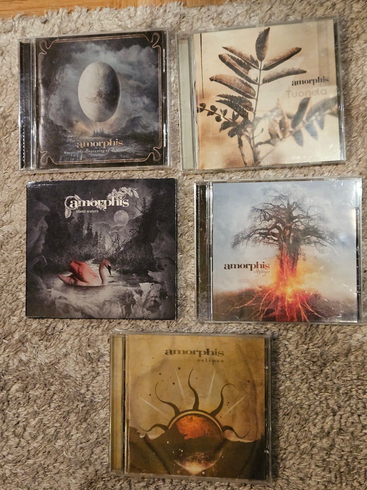 Amorphis cd-levyt 5kpl. | Tori