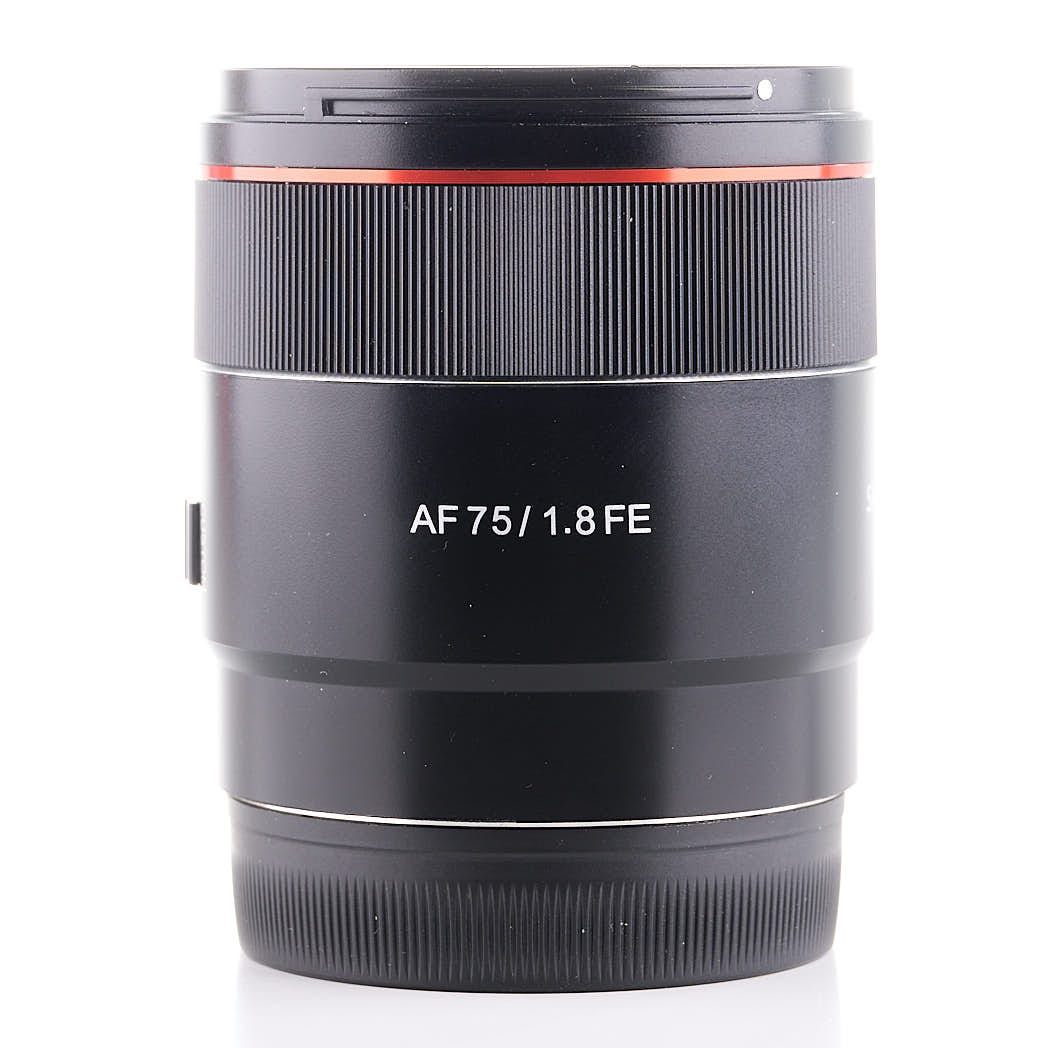 Samyang AF 75mm f/1.8 FE -objektiivi (Sony FE) (käytetty)