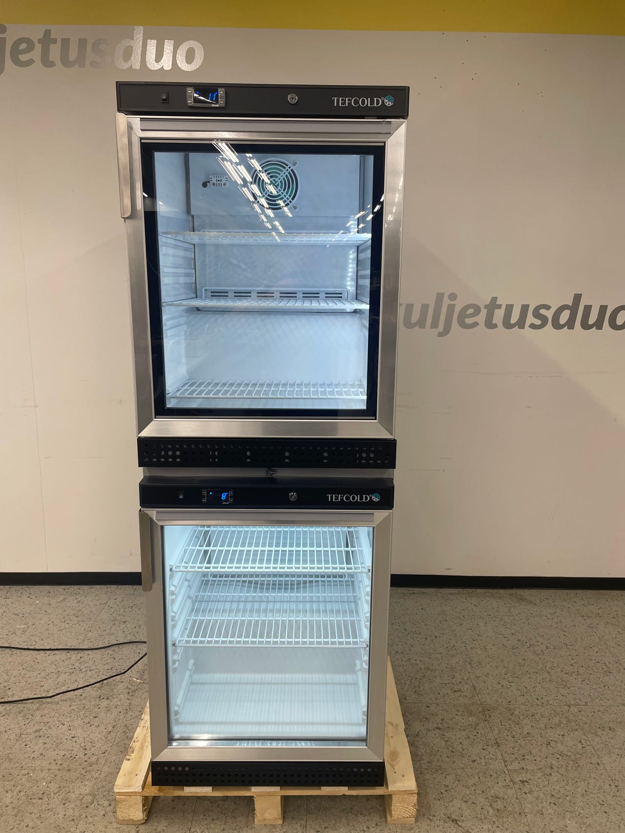 Tefcold Kylmätorni, kylmä ja pakaste kaapit