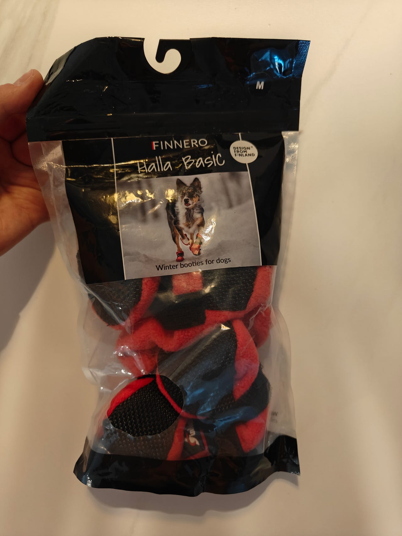 Uudet, käyttämättömät halla fleecetossut