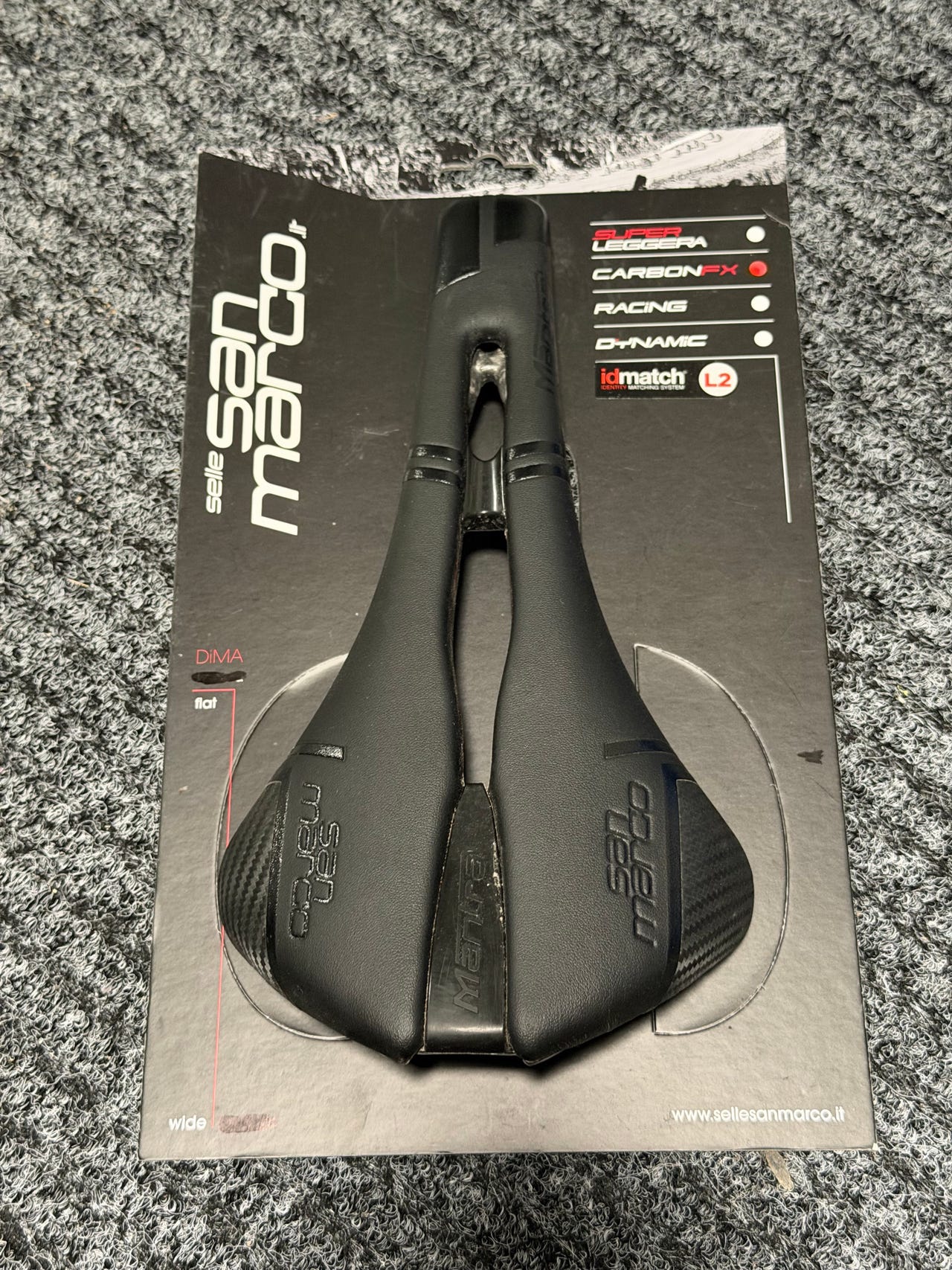 Selle San Marco Mantra Carbon Fx Open-Fit -satula, Wide L2 | Tori
