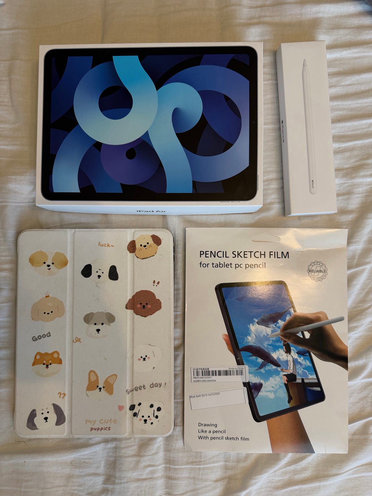 iPad Air 4 (64GB) Sky Blue + Apple Pencil 2 | Tori