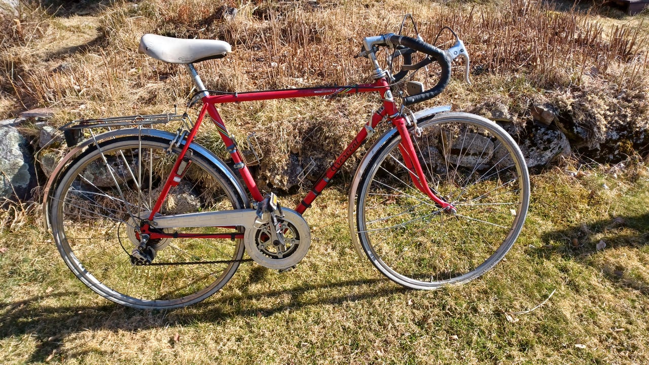 Myydään retro kilpapyörä