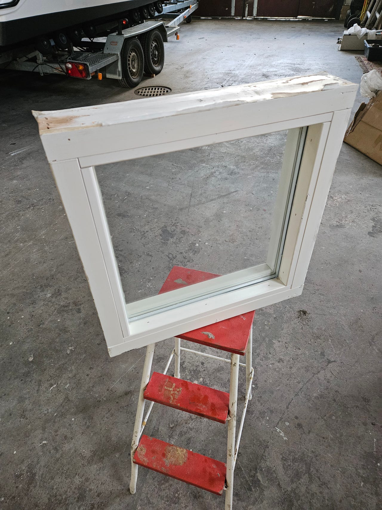 Ikkuna lämpölasi elemettejä  50 x 50 cm valkoinen 20 kpl