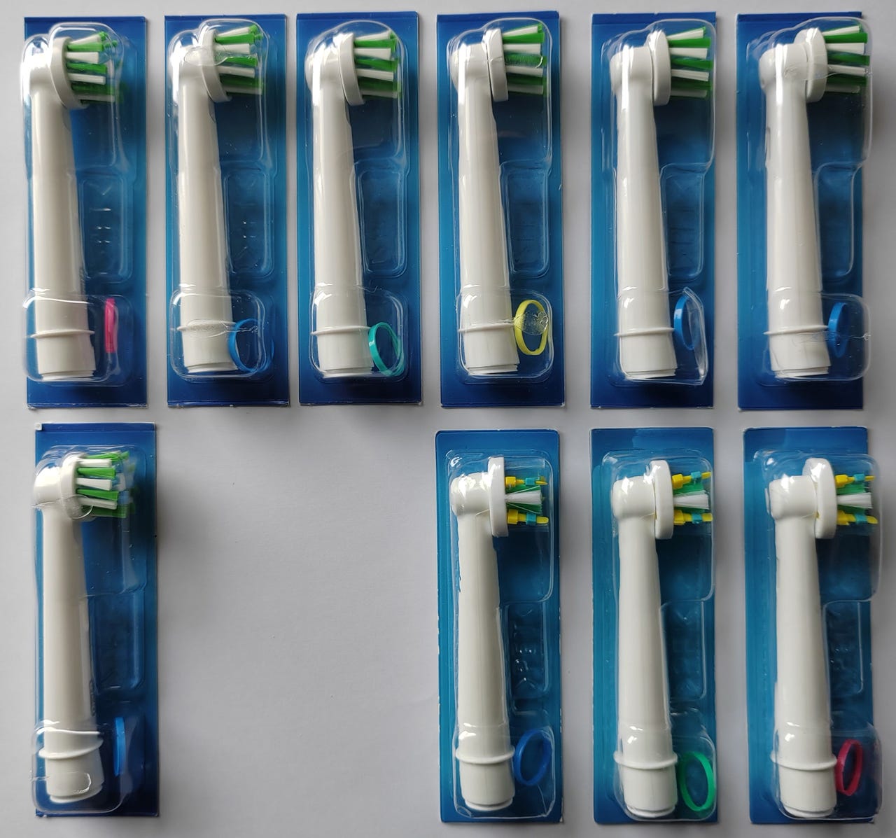 Oral-B sähköhammasharjan 7+3 vaihtoharjapäätä