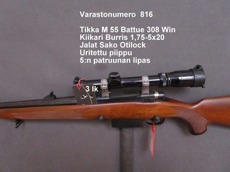Battue Tikka M 55 308 Win