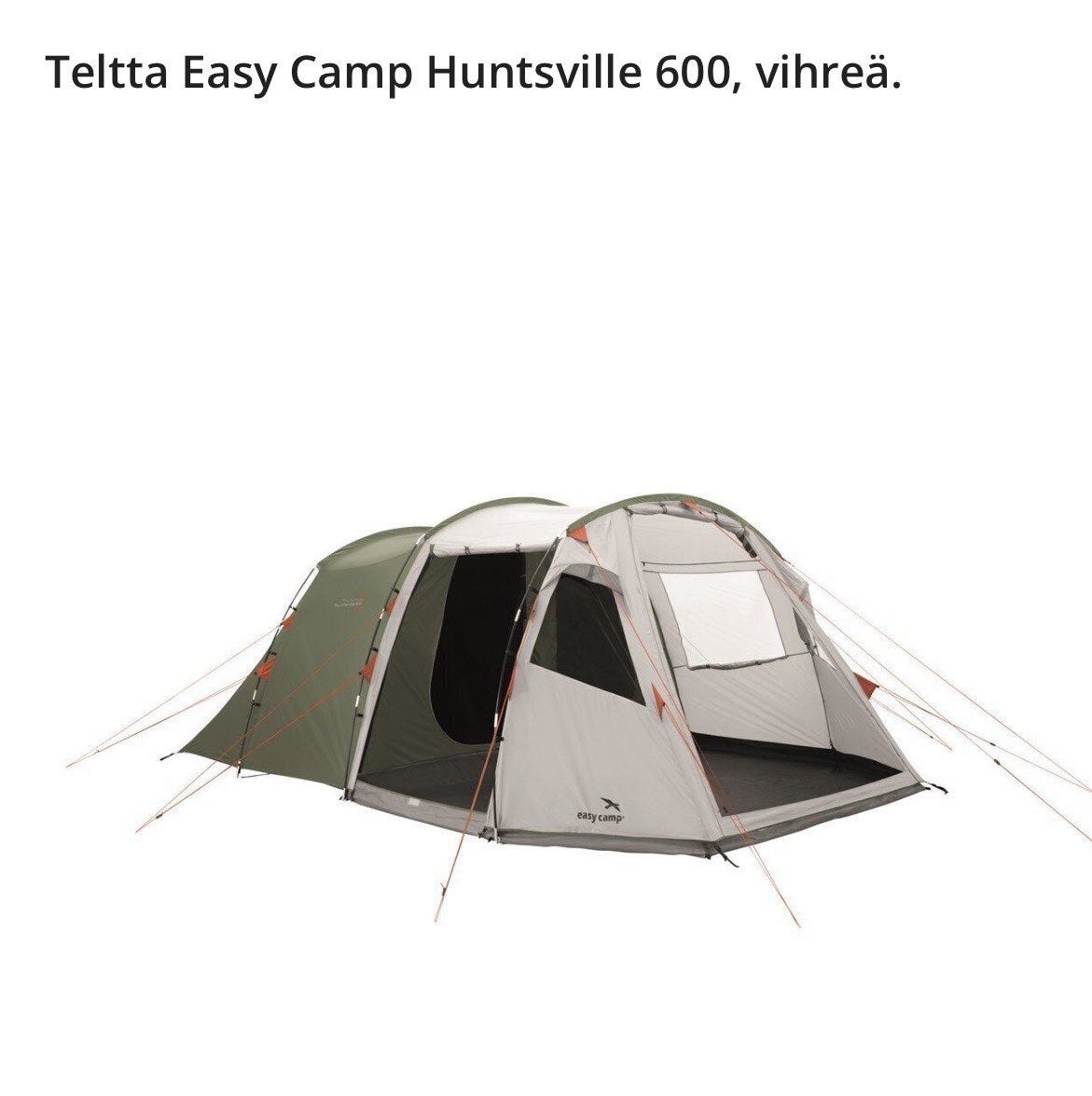 Easy Camp Huntsville 600 teltta vihreä | Tori
