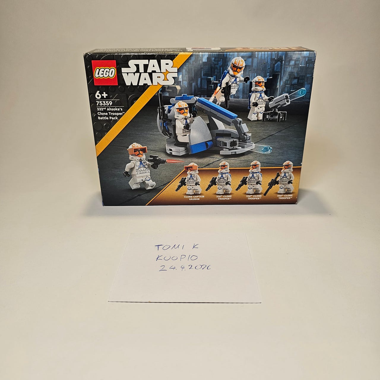 Lego 332nd Clone Trooper Battle Pack