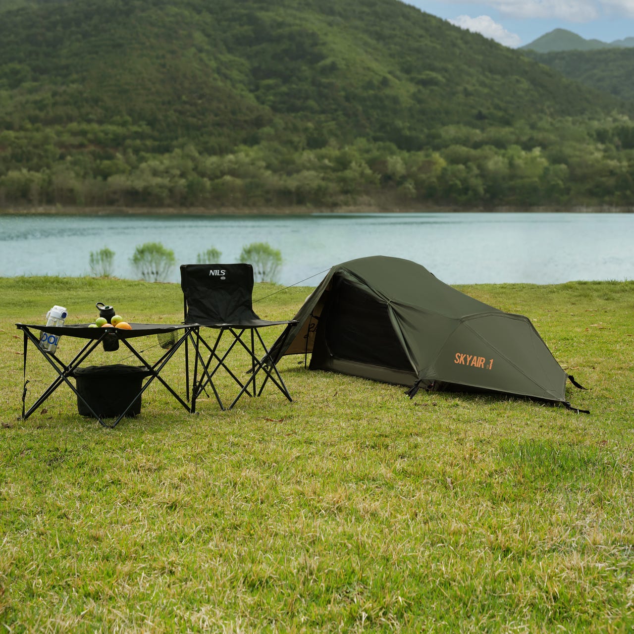 Yhden hengen teltta Ultralight Skyair 1 NILS CAMP