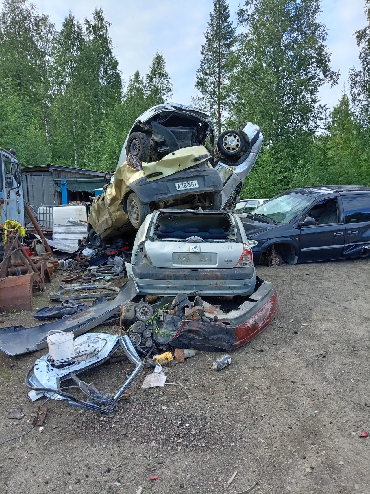 Ostetaan romu metallia