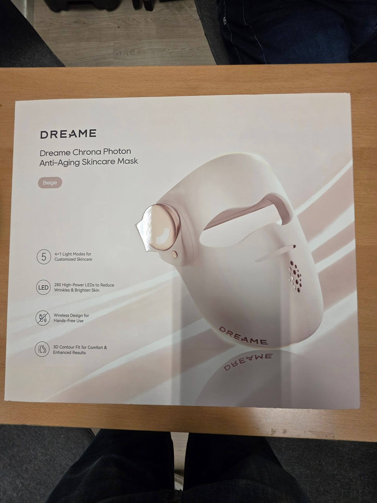Dreame  Chrona Skincare LED Mask valoterapia-kasvonaamio