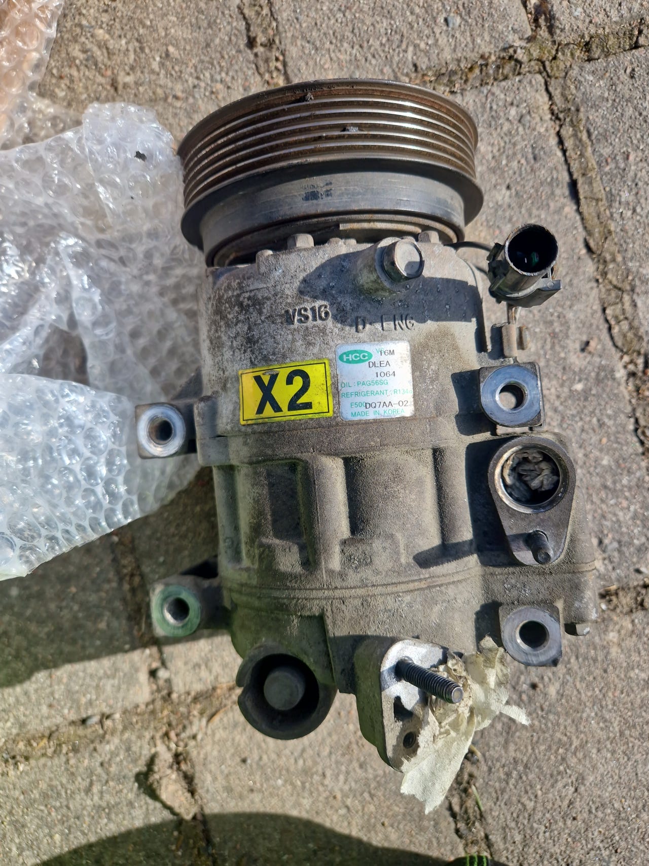 Hyundai ilmastointikompressori