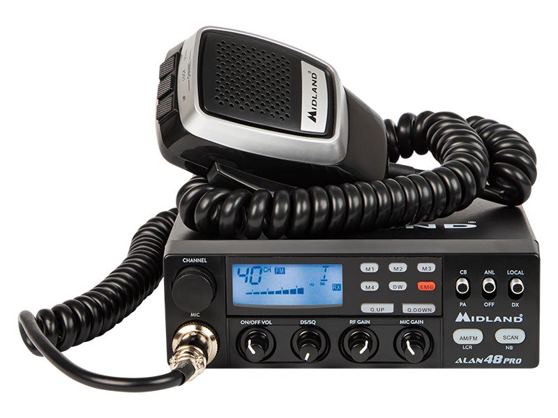 ALAN-48 PRO AM/FM/ASQ 12/24 В auton CB-radio/radiopuhelin UUSI