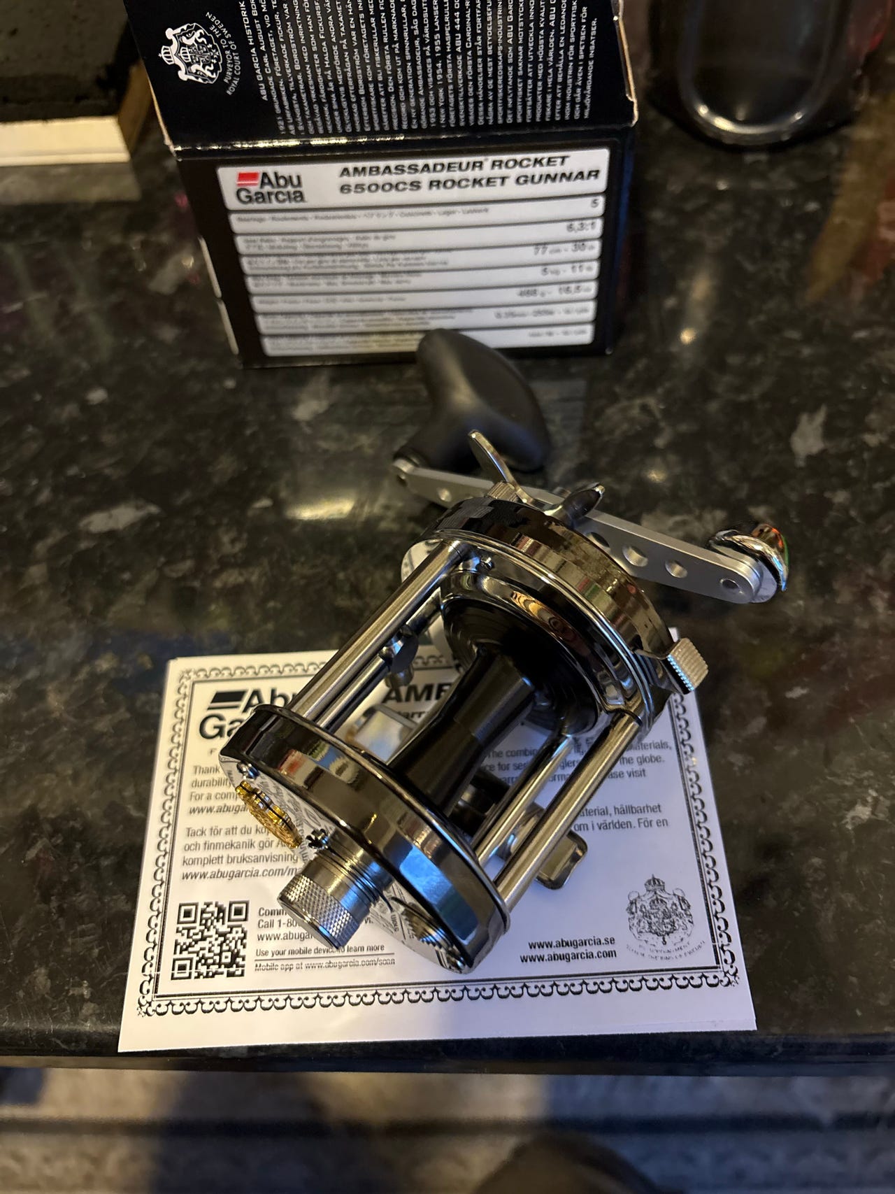 Abu Garcia Ambassadeur Rocket Gunnar 6500CS Rocket Gunnan