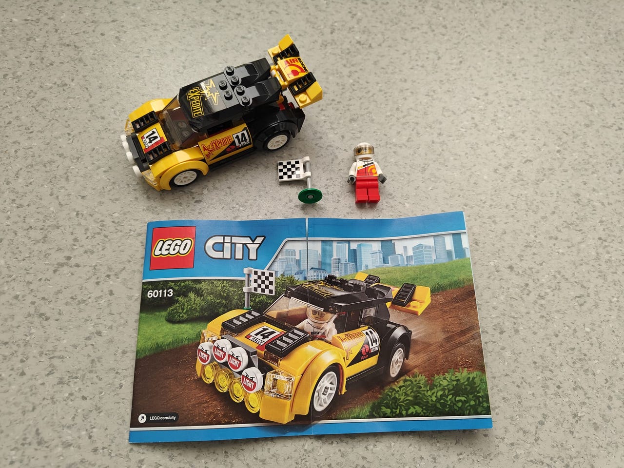 LEGO® City | #60113 | Ralliauto
