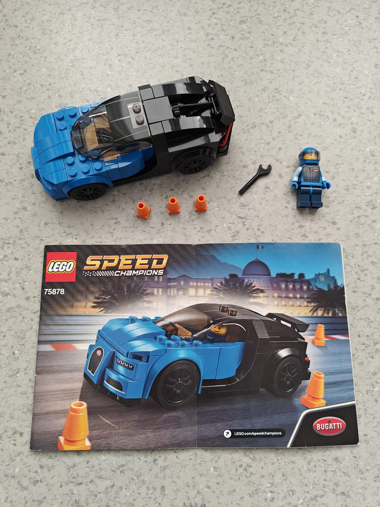 LEGO® Speed Champions 75878 Bugatti Chiron