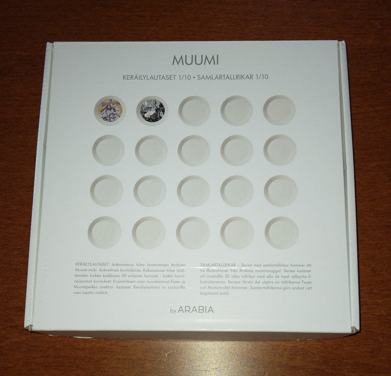 Muumikeräilylautaset