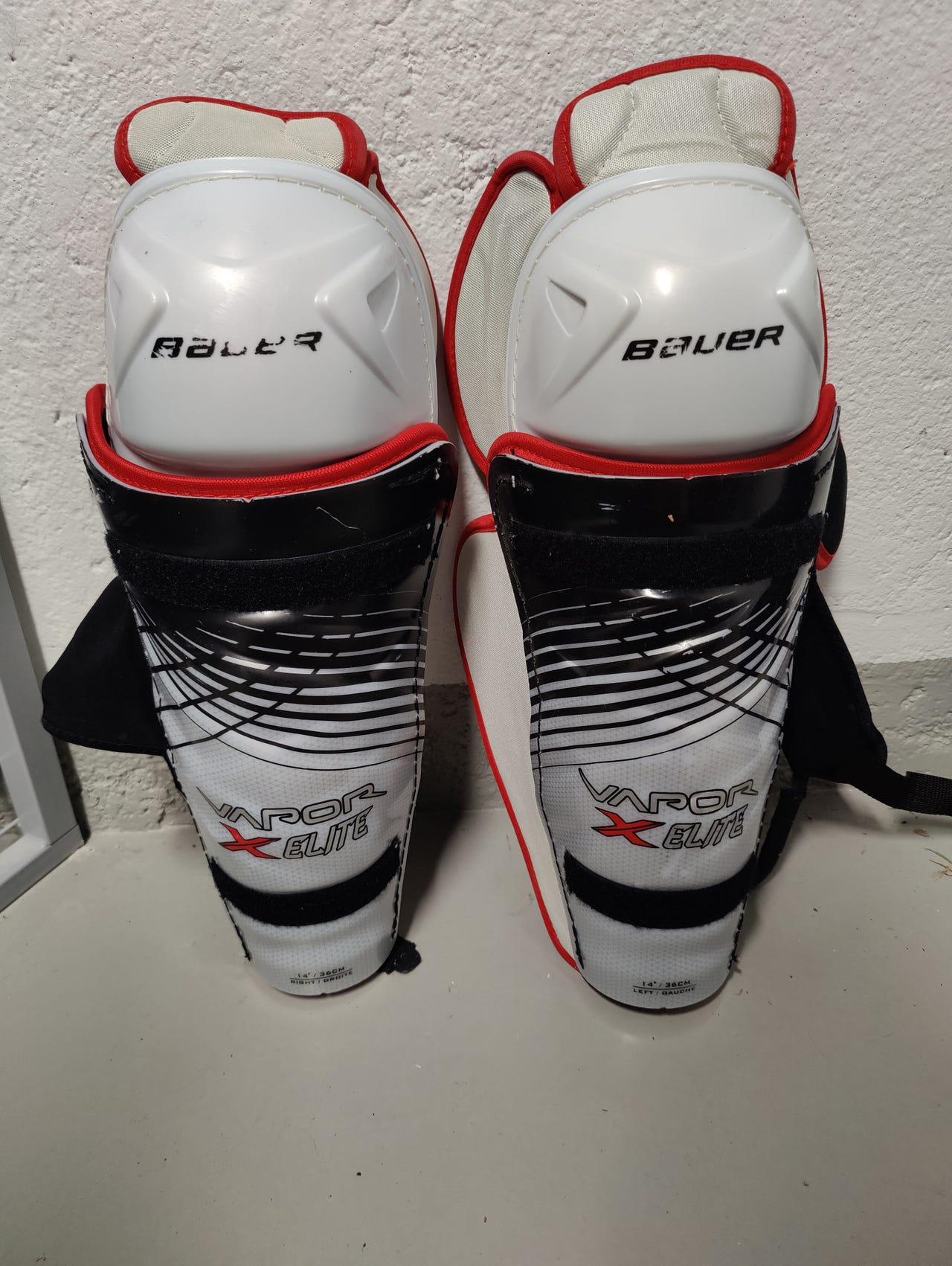 Säärisuojat Bauer Vapor X Elite koko 14 / 36 cm