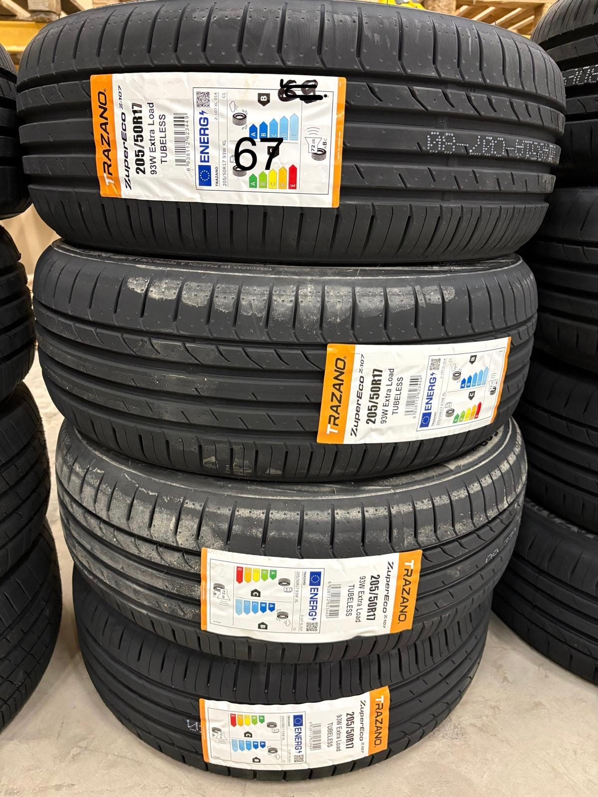 205/50R17 Trazano ZuperEco 93W uudet
