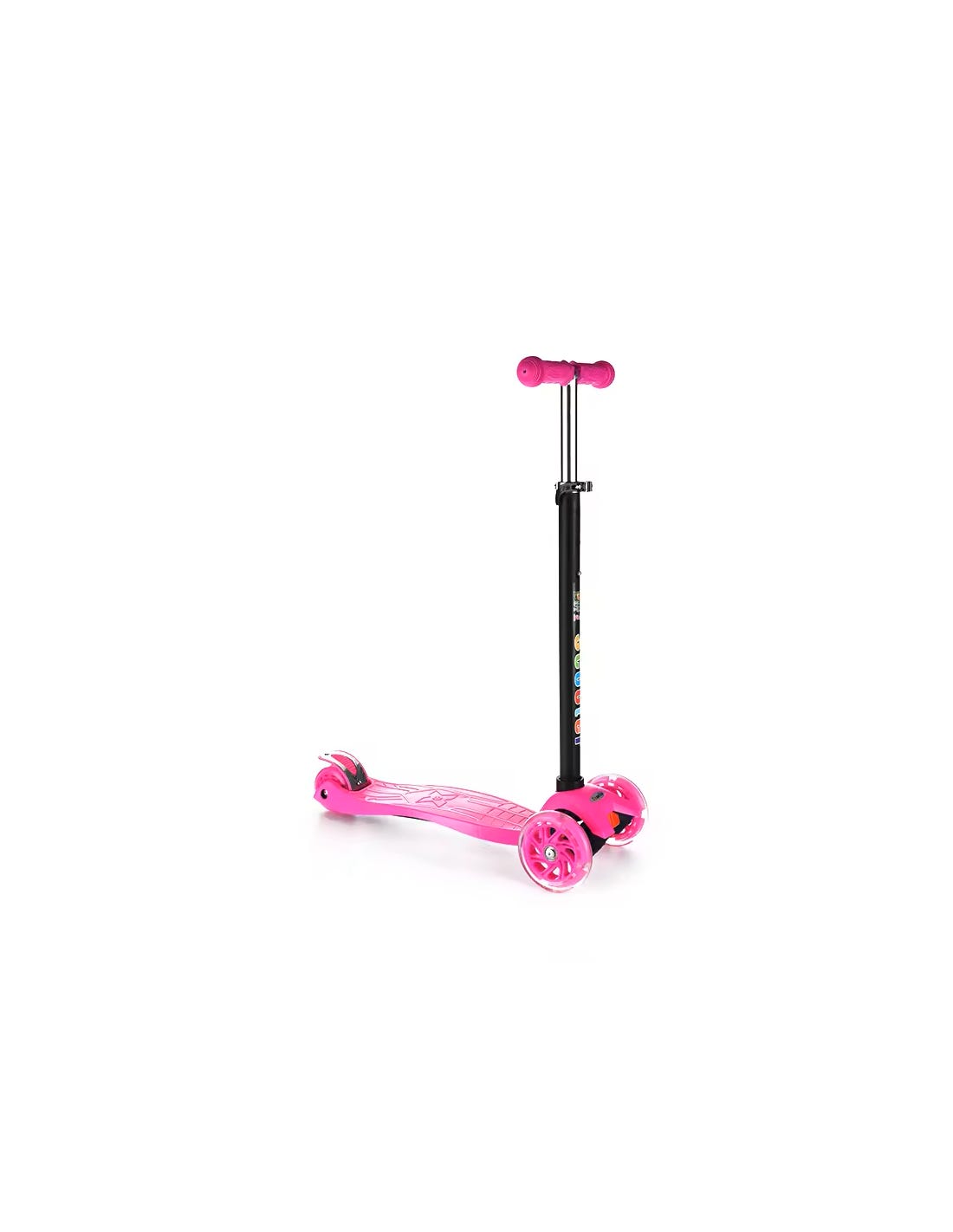Uudet lasten potkulaudat Maxi, sininen/pinkki/musta