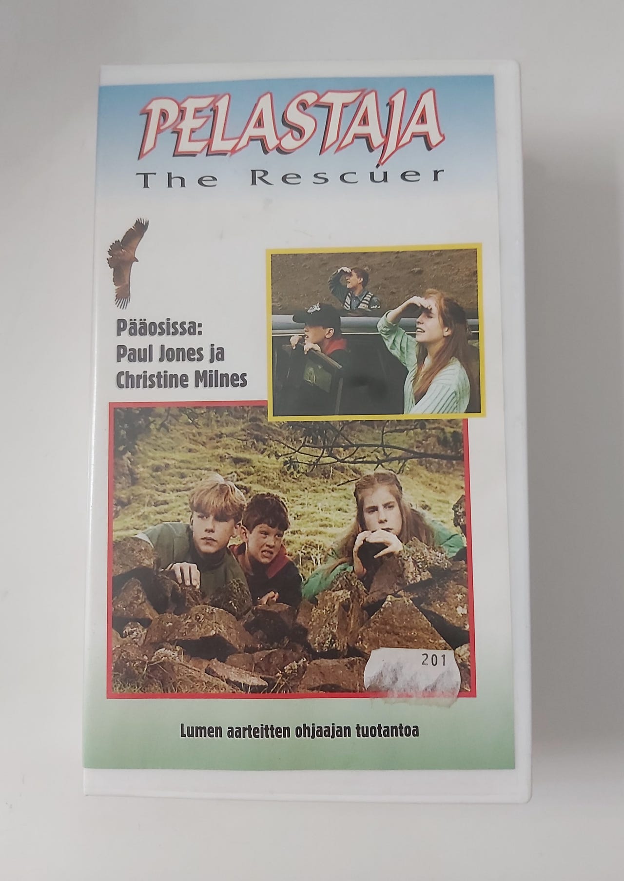 Pelastaja (The Rescuer) - VHS-kasetti (Harvinainen)