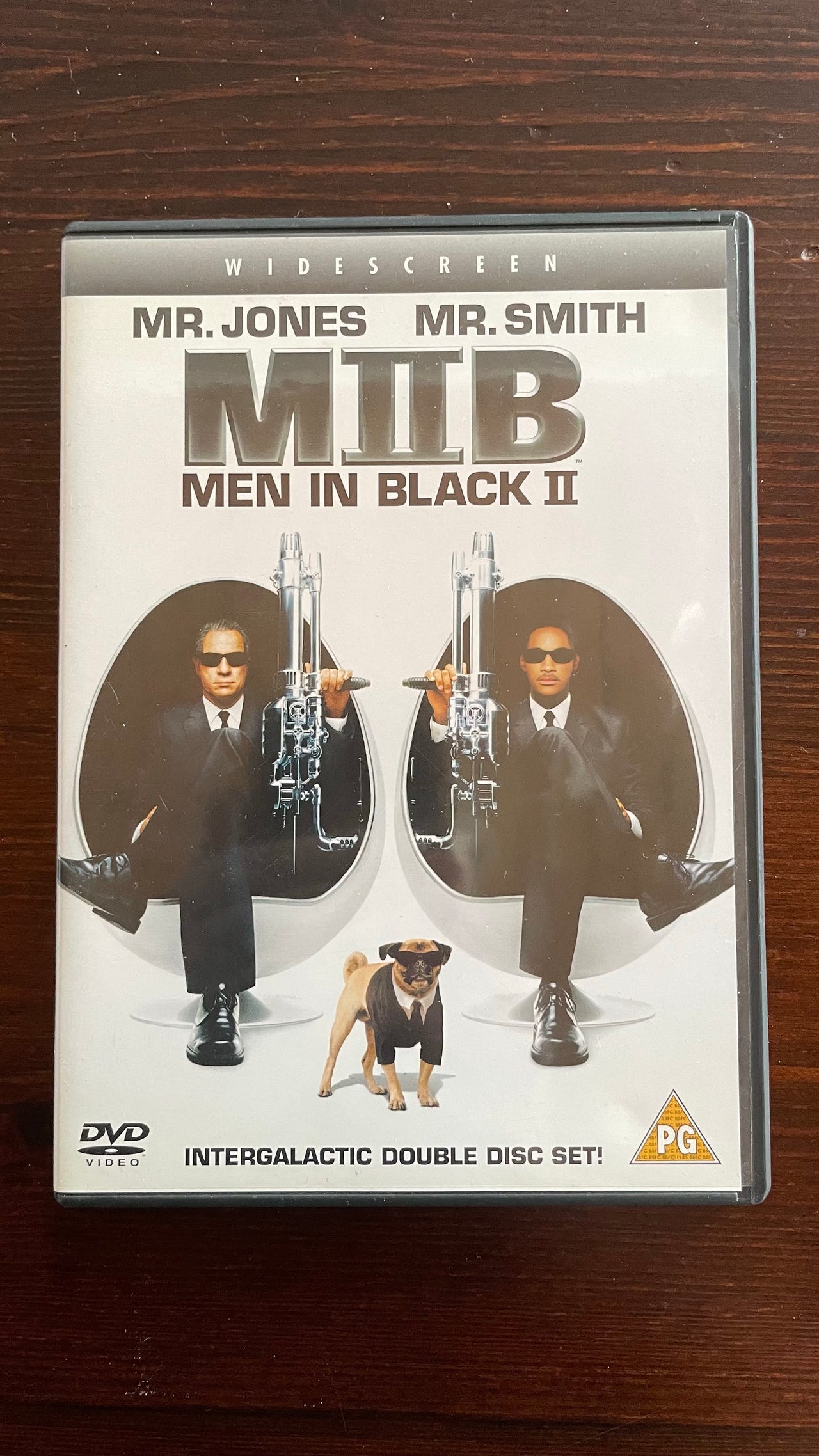 Men in Black II MIIB DVD-elokuva