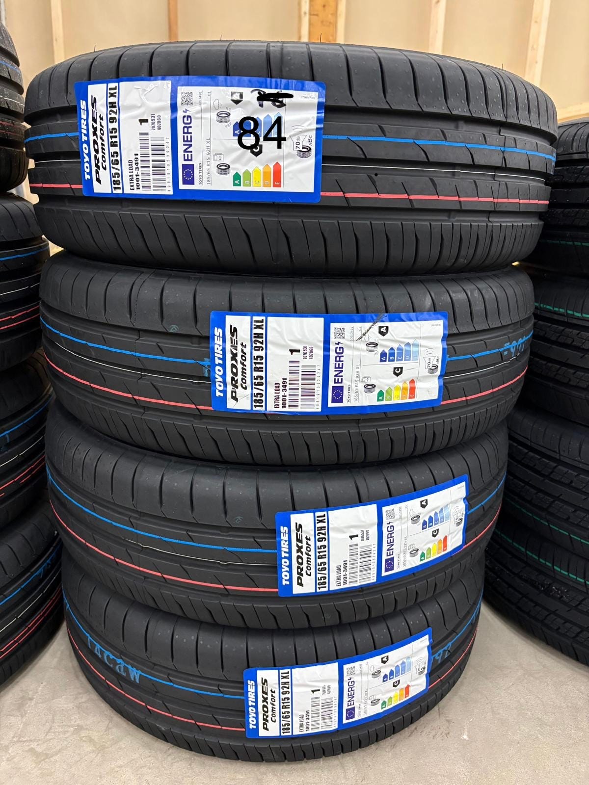 185/65R15 Toyo Proxes Comfort 92H uudet