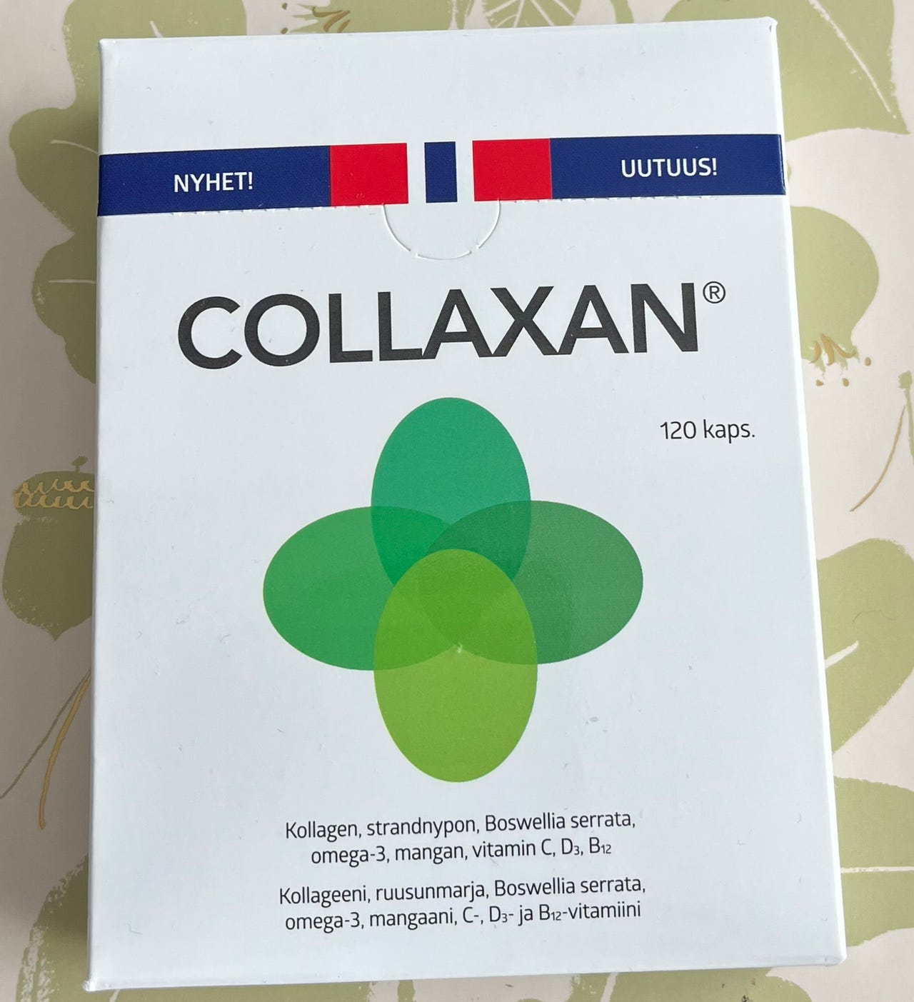 Collaxan kollageenivalmiste 120 kapselia