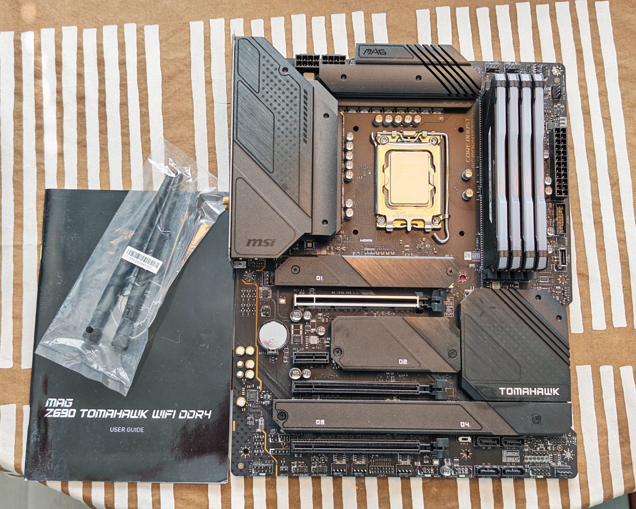 i7-12700K+MSI Z690 TOMAHAWK WIFI DDR4セット MAG Z690 TOMAHAWK WIFI DDR4