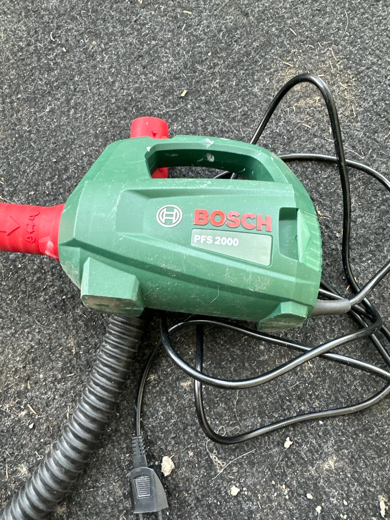 Bosch PFS 2000 maaliruiskun kompressori