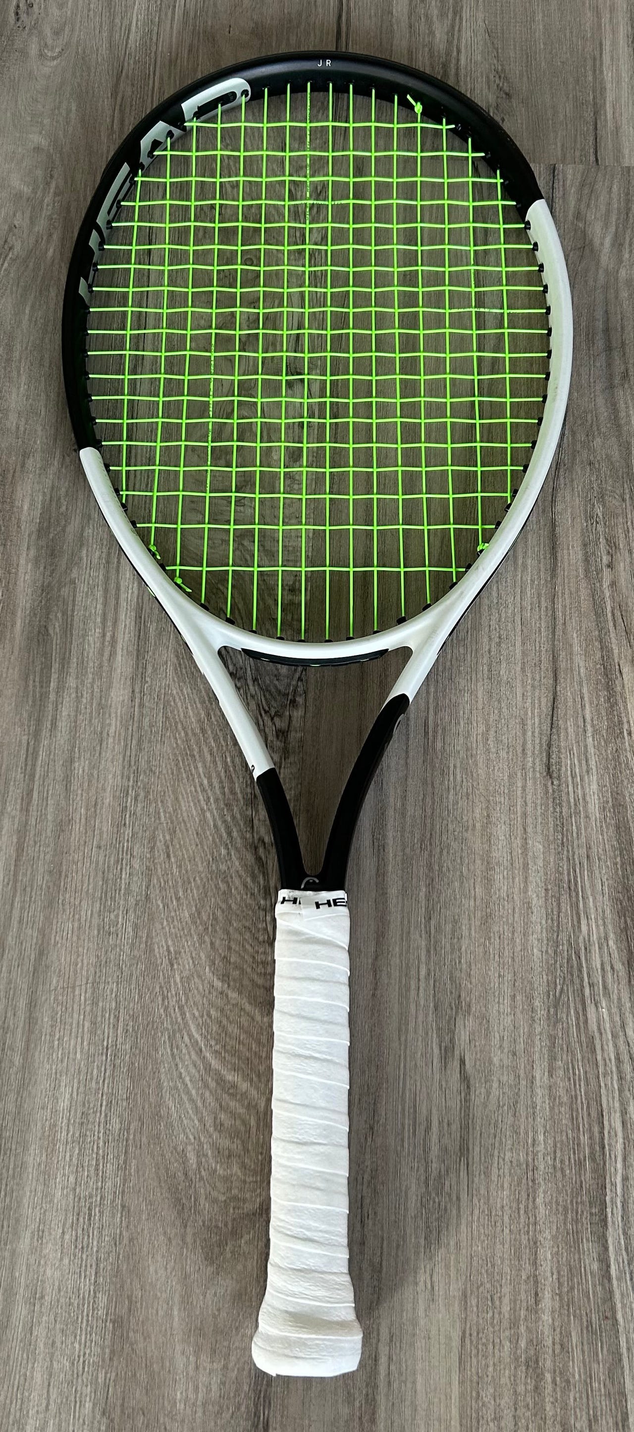 Head Speed Jr 2024 tennismaila nuorille musta–valkoinen